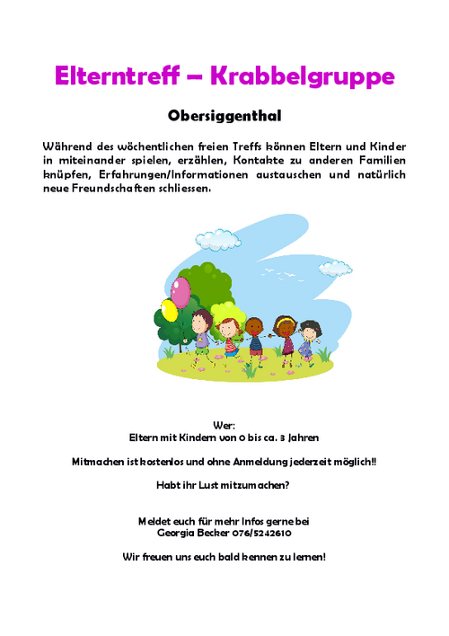 Krabbelgruppe